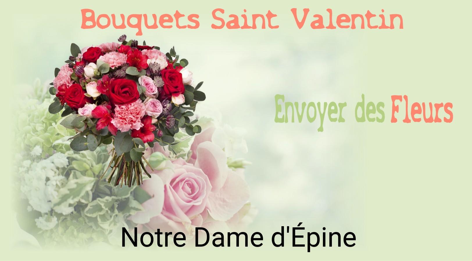 Roses de Saint-Valentin livrées à Notre-Dame-d'Épine